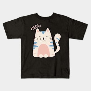 Cute Kitty - Meow Kids T-Shirt